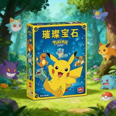 Board Game Strategi - ASMODEE Dazzling Gem Pokémon Bordspel -