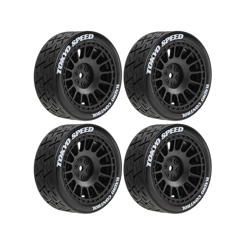 Tamiya Model Rc Car - Plastic 12mm Hex On-Road Rally Bandenvelgen