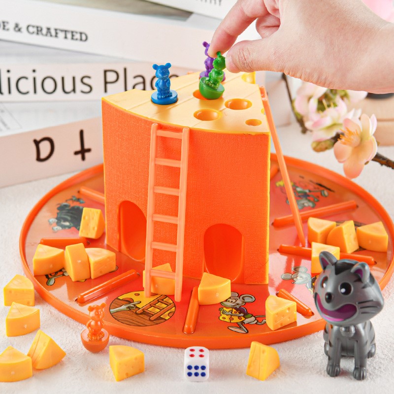 Board Game Word - Kat en muis taart kaasbordspel kinderen