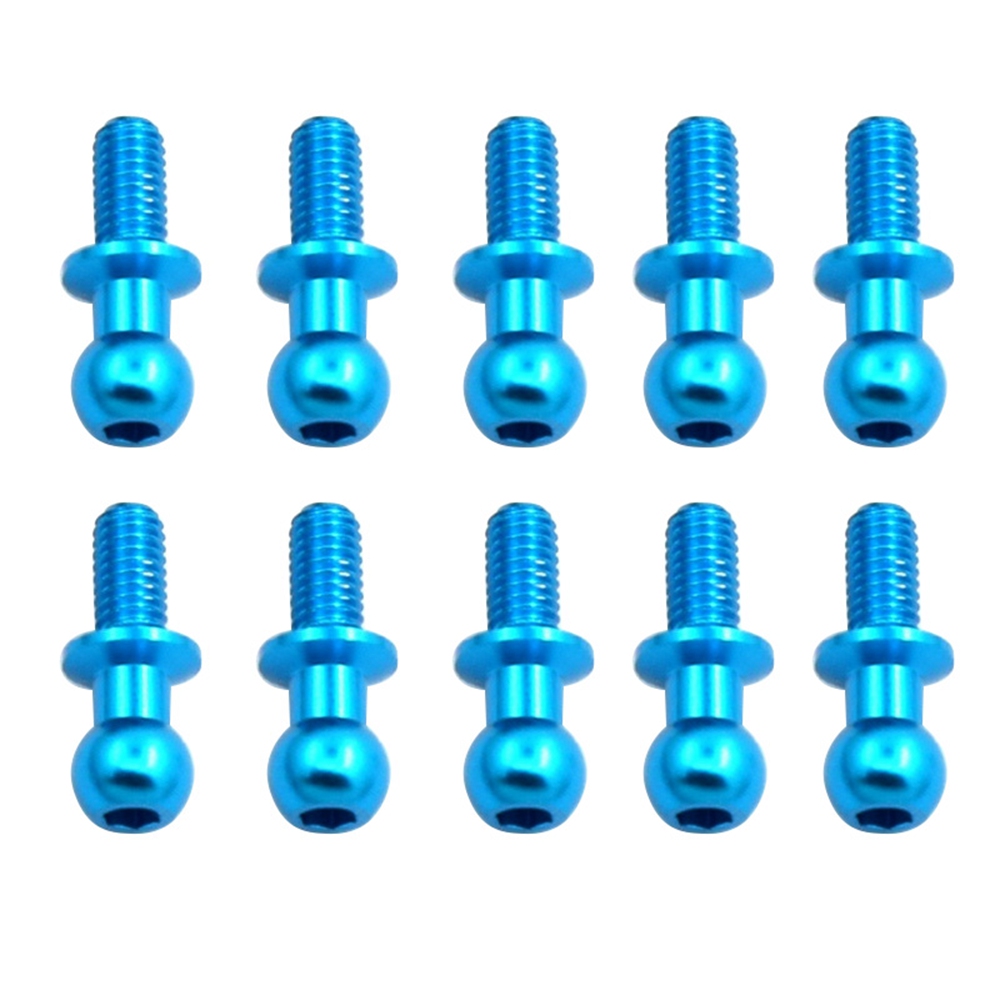 Tamiya Model Rc Car - 10 Stuks M3 Metalen Hex Kogelkop