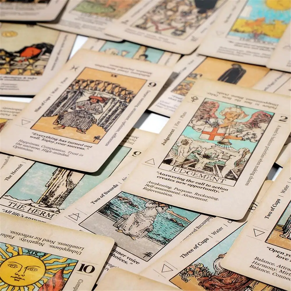 Card Game Deck - Betekenis Tarot-kaart voor beginners Tarot, sleutelwoord