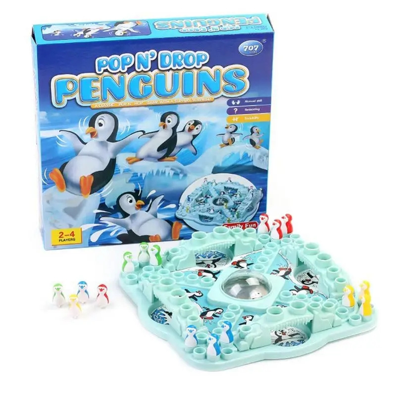 Board Game Quarto - Multiplayer Pinguïn Vliegend Schaken Feest Bordspellen