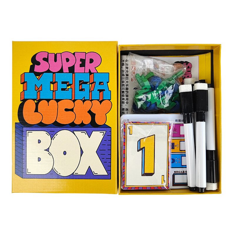 Super Mega Lucky Box Bordspel  - Board Game Box recensie en prijs