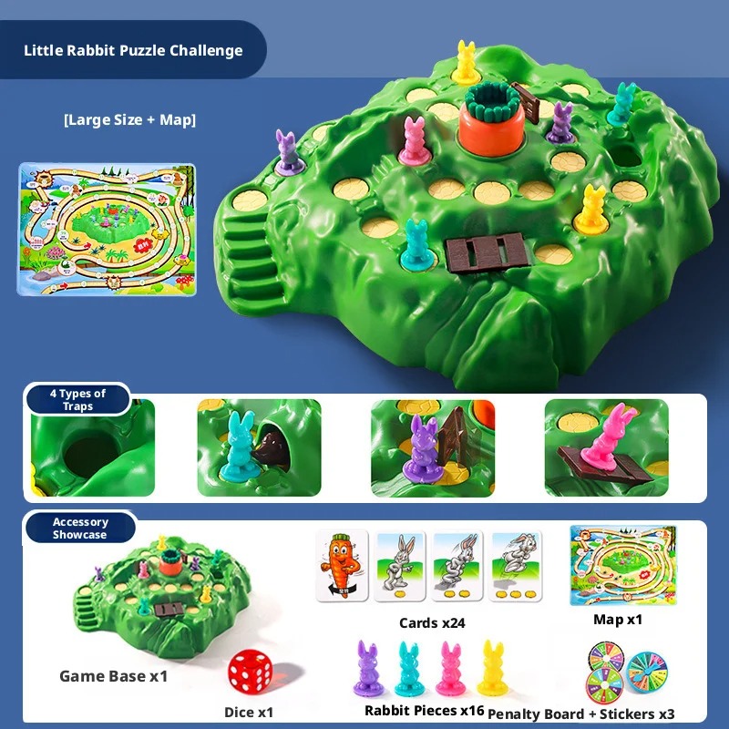 Hot Sale Fun Toy Rabbit Trap V - Board Game Word recensie en prijs