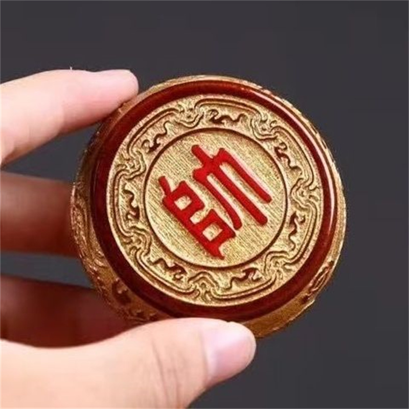 Handgesneden gouden Nanmu Chin - Board Game Strategi recensie en prijs