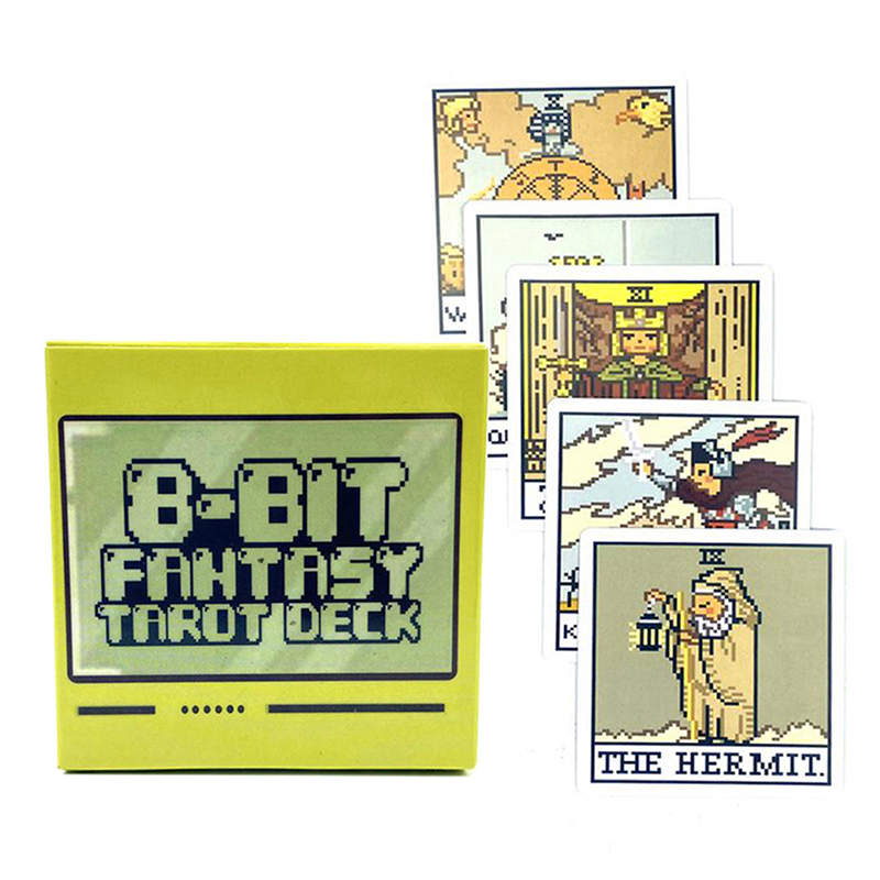 1 Box 8 Bit Fantasy Tarot Deck - Card Game Deck recensie en prijs