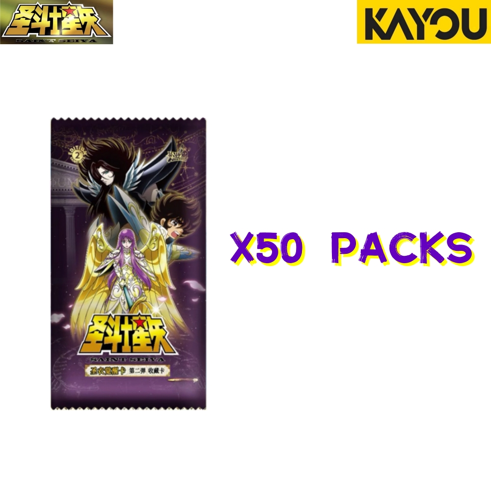 Kayou Saint Seiya Kaarten 50Pa - Board Game Quest recensie en prijs
