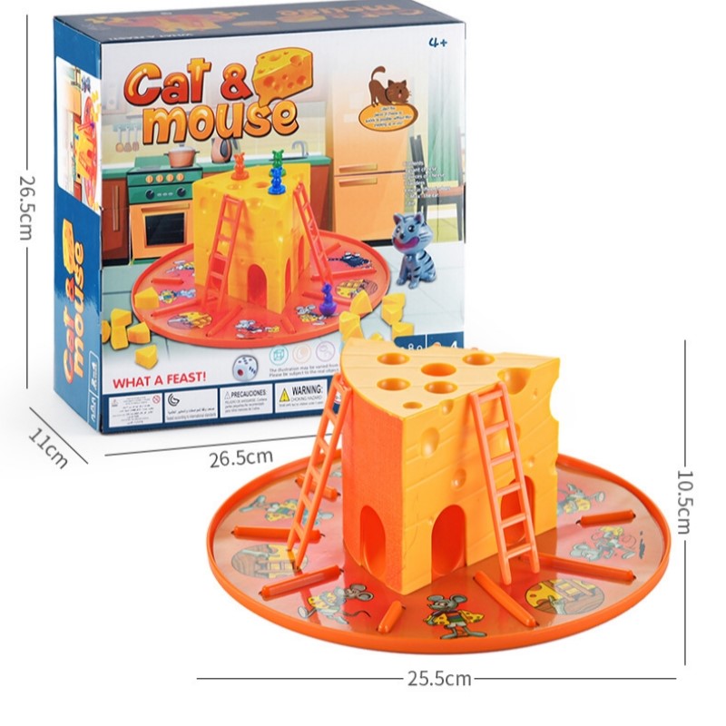 Kat en muis taart kaasbordspel - Board Game Word recensie en prijs