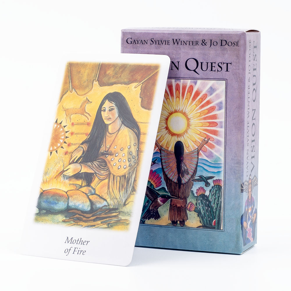 Vision Quest Tarot 78-kaartspe - Board Game Quest recensie en prijs
