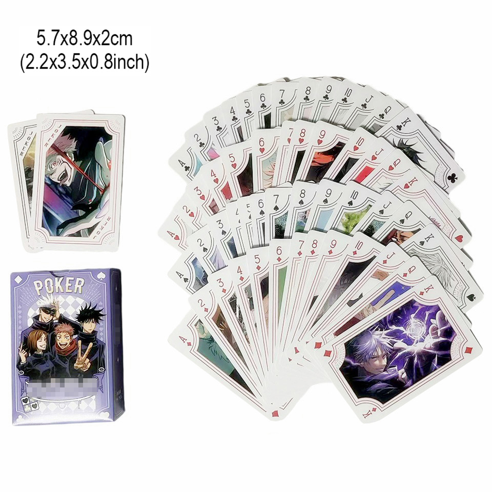 Jujutsu Kaisen Poker Kaarten B - Card Game Deck recensie en prijs