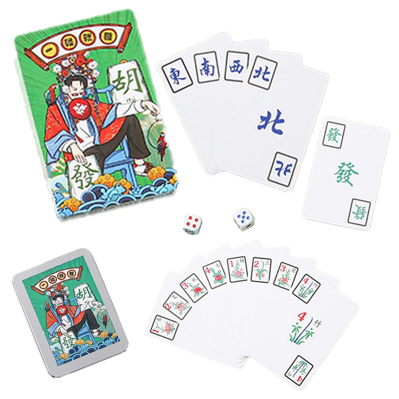 Mahjong Kaarten Familiespel Wa - Card Game Deck recensie en prijs