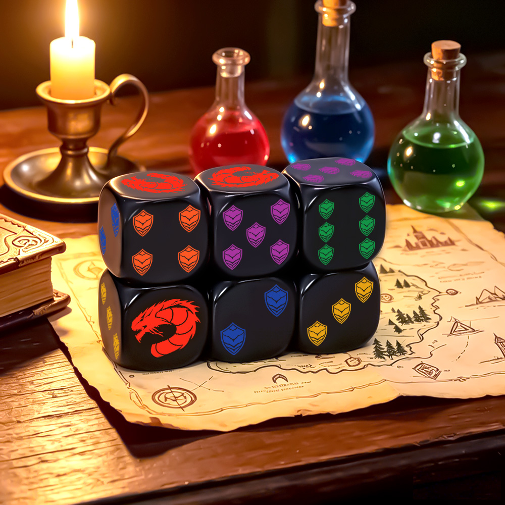 6-delige Dragon Shield Crest p - Board Game Night recensie en prijs