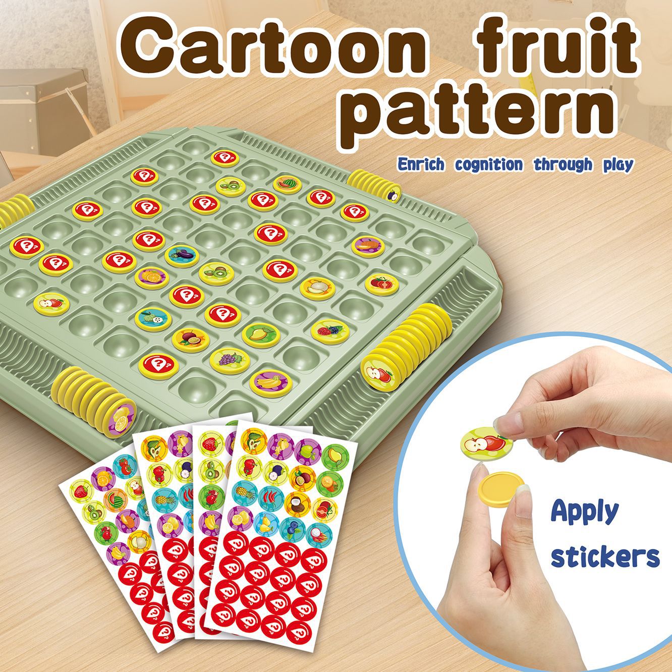 Fruit Flip Chess Memory Match  - Board Game Strategi recensie en prijs
